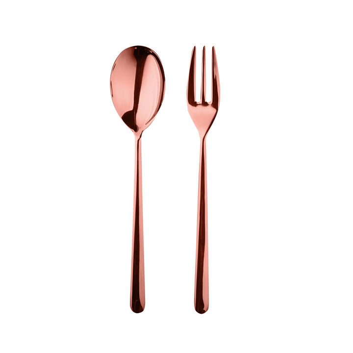 Linea 2 Piece Bronze Serving Set