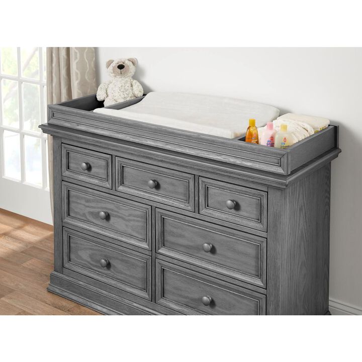 Oxford Baby Glenbrook Changing Topper Graphite Gray