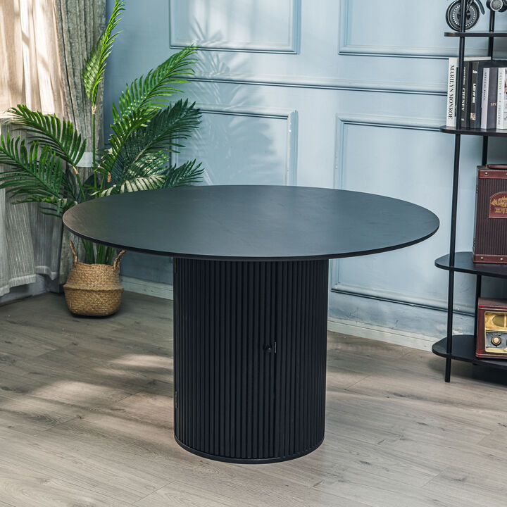 Dining Table for 6 people Round Wood