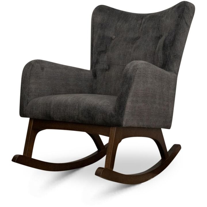 Ashcroft Furniture Co Alistair Solid Wood Rocking Chair