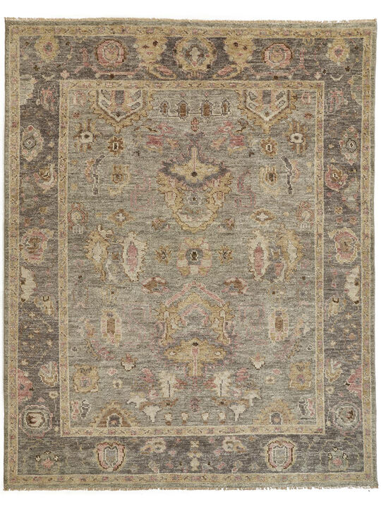 Carrington 6504F Gray/Gold/Pink 9'6" x 13'6" Rug