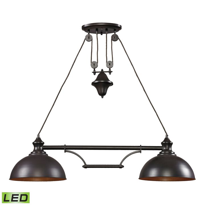 Farmhouse 44'' Wide Chandelier