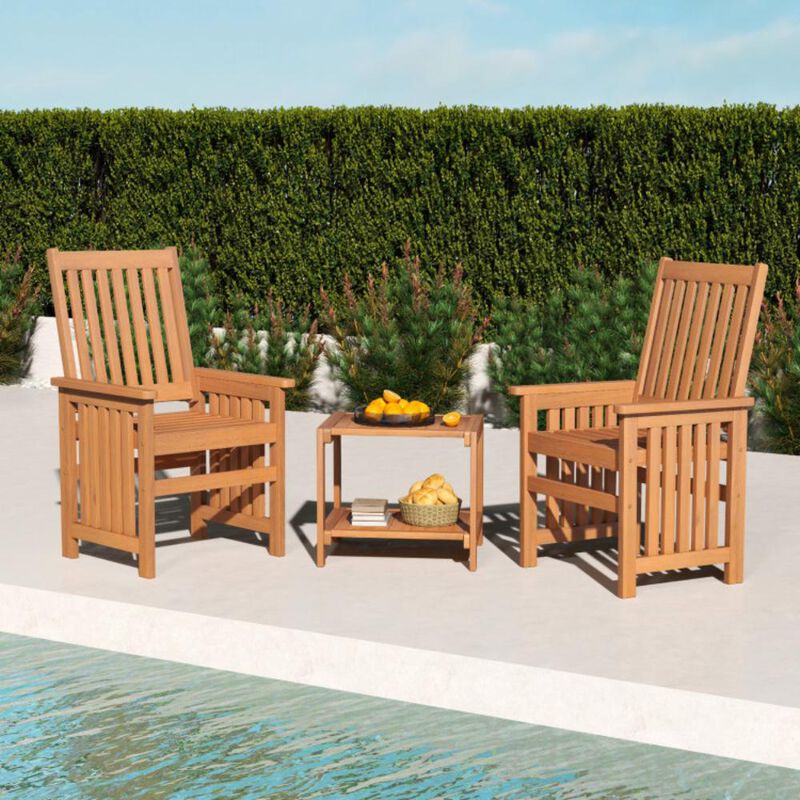 Hivvago  Pieces Patio Furniture Set with 1.5 Inch Umbrella Hole