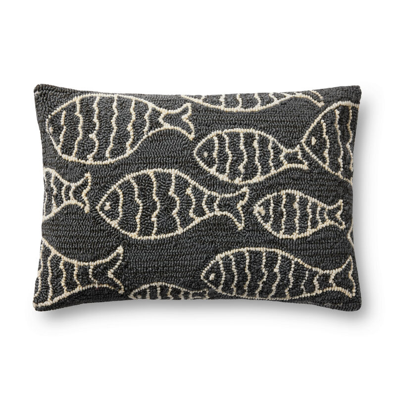 P0908 Grey 16"x26" Down Pillow