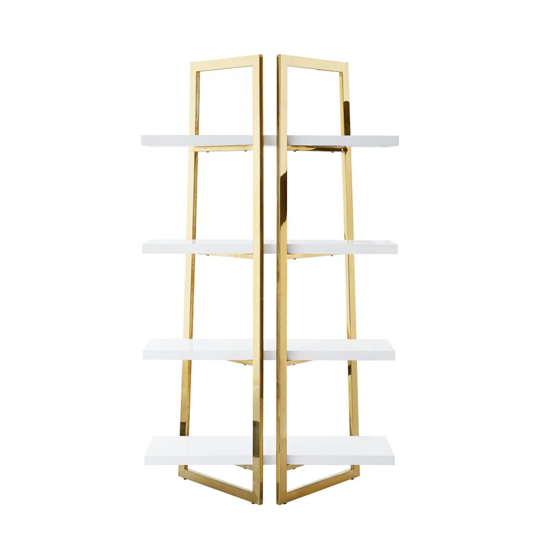 Inspired Home Semira Etagere Bookshelf/Bookcase