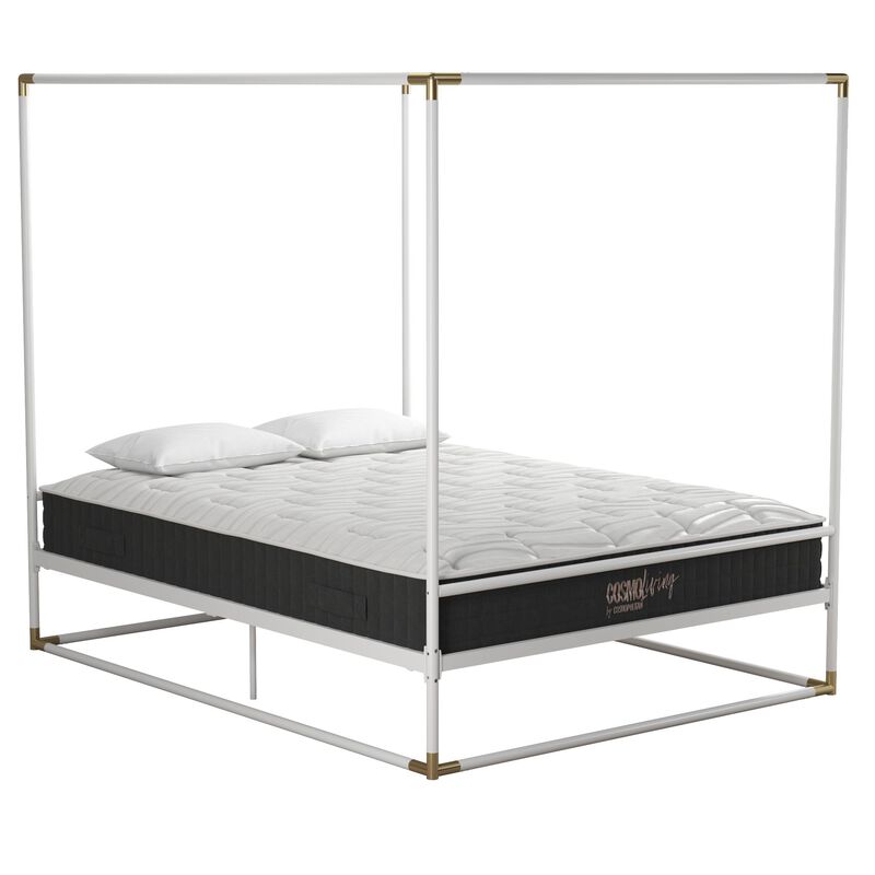 Celeste Canopy Metal Bed