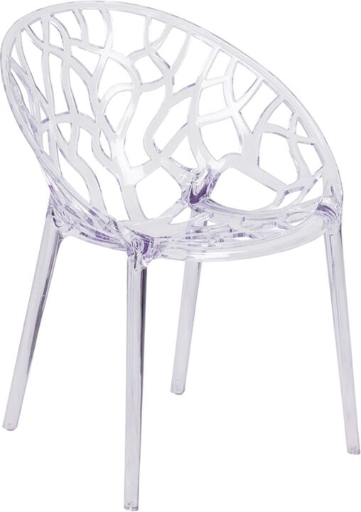 Clear Stacking Side Chair