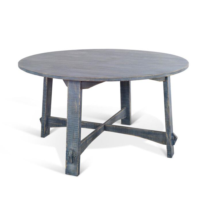 Sunny Designs Ocean Blue 54 Round Dining Table