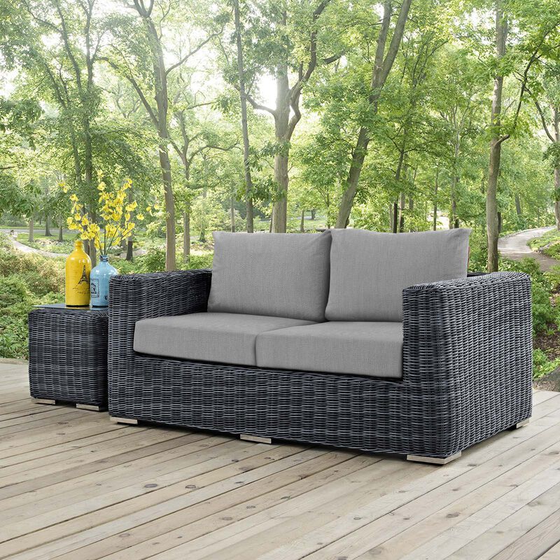 Modway - Summon Outdoor Patio Sunbrella® Loveseat