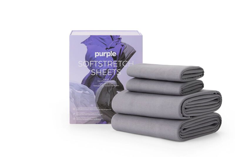 SoftStretch Sheets-Stormy Grey King/Cal King