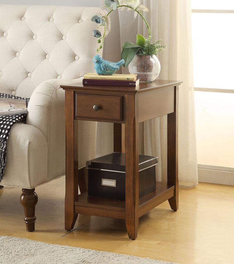 ACME Bertie Accent Table, Walnut