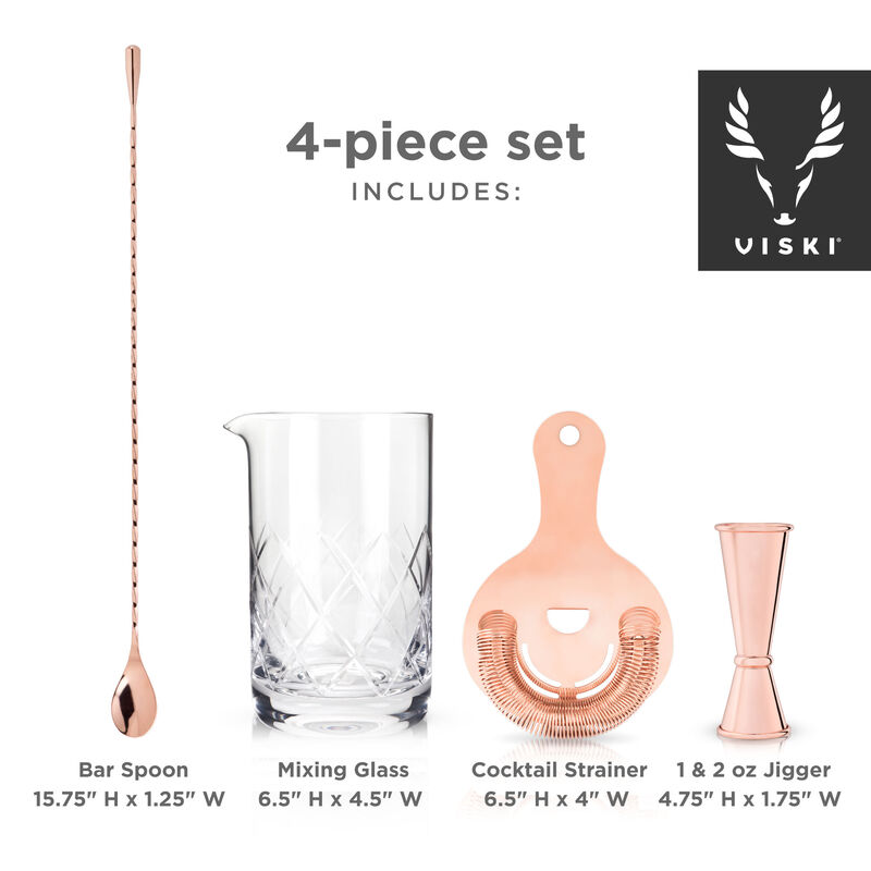 4-Piece Harrison Barware Set