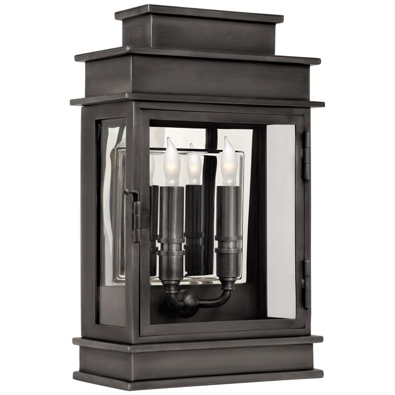 Linear Lantern Short in Bronze