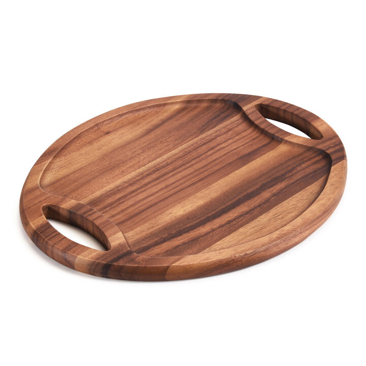 Oval Tray with Handle - Medium