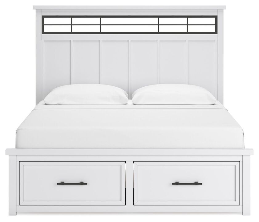 Ashbryn Panel Storage Bed