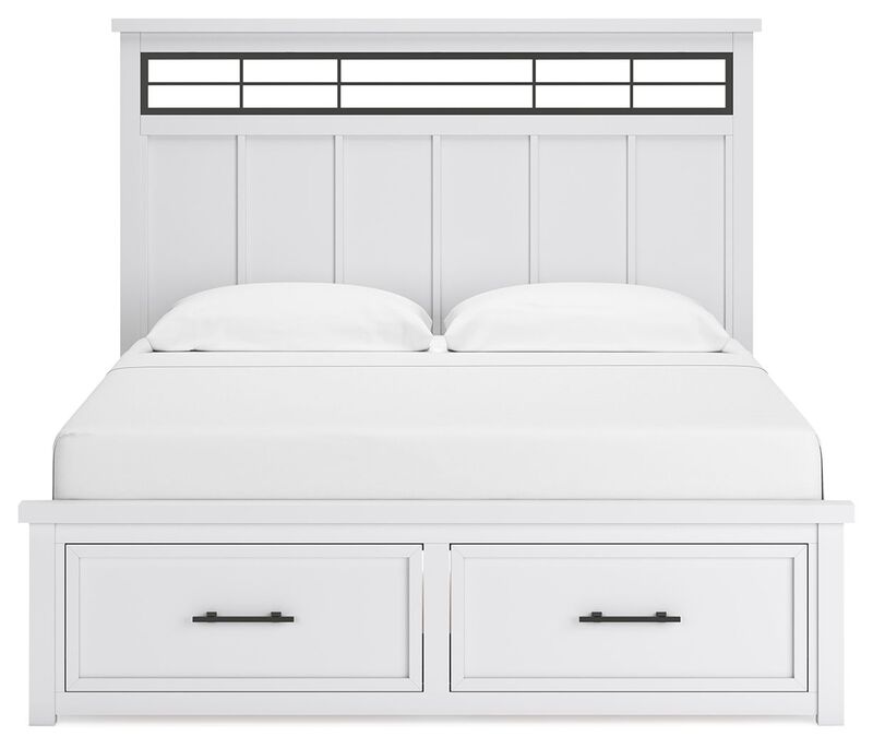 Ashbryn California King Panel Storage Bed