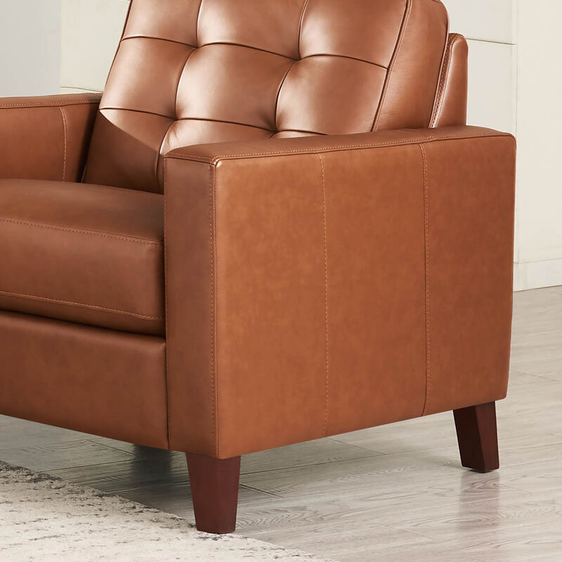 Aiden Top Grain Leather Chair