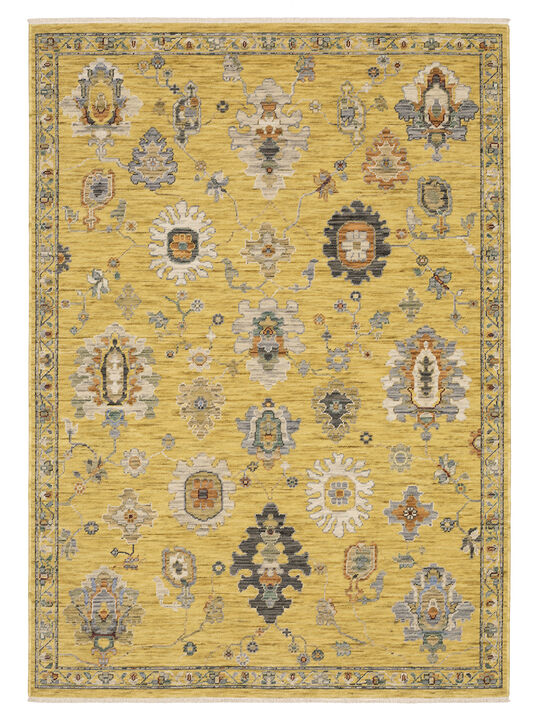 Lucca 2' x 3' Yellow Rug