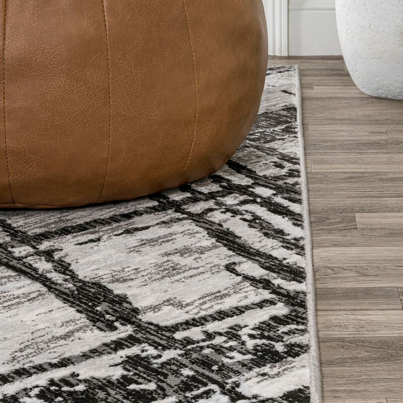 Slant Modern Abstract Area Rug