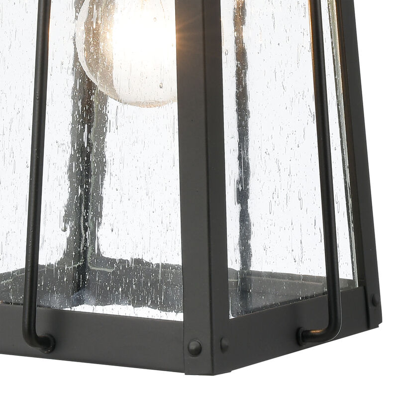 Kirkdale 13'' High 1-Light Black Outdoor Sconce