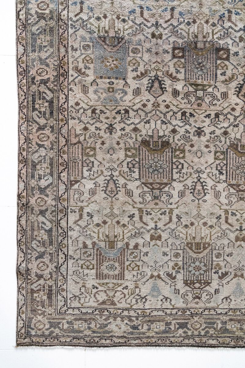 District Loom Vintage Persian Bakhtiari Scatter Rug-Stillwater