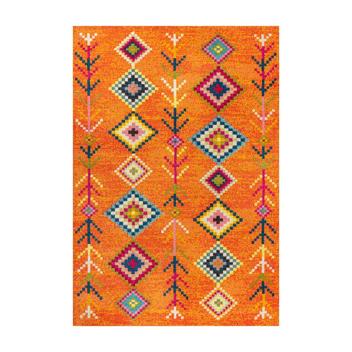 Tribal Love Geometric Area Rug