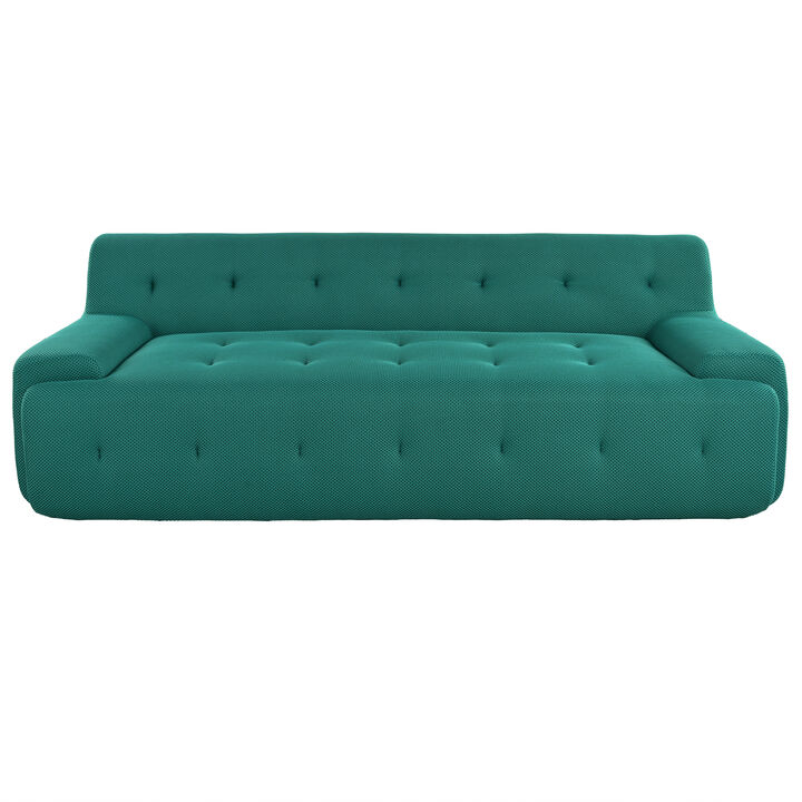 Merax Modern Tufted Fabric Upholstered Sofa