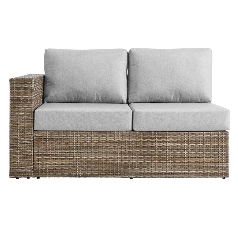 Modway - Convene Outdoor Patio Outdoor Patio Left-Arm Loveseat