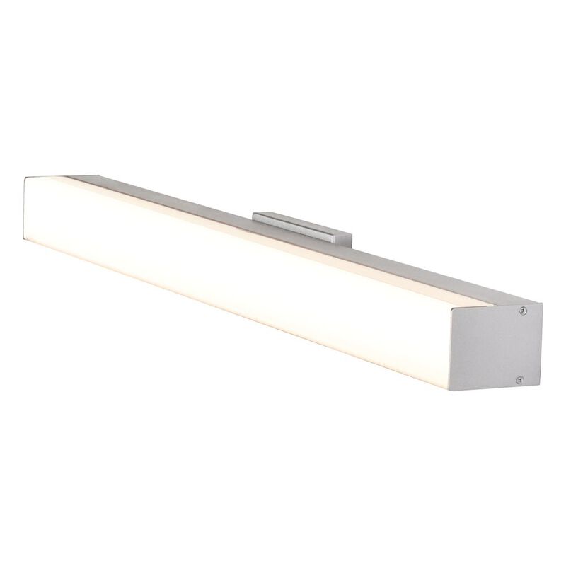 VONN Lighting Integrated AC LED ADA Compliant Bathroom Wall Lighting Fixture in Silver