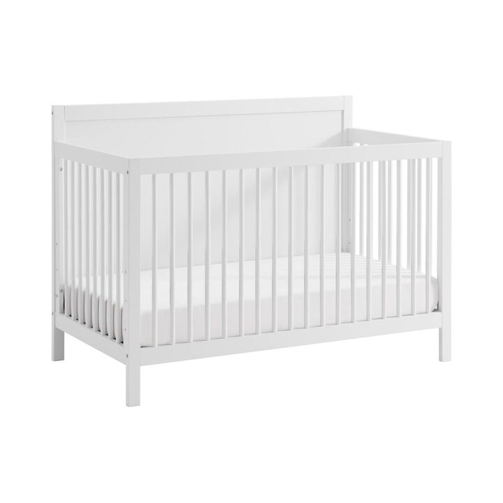 Oxford Baby Soho Baby Essential 4 In 1 Panel Crib White