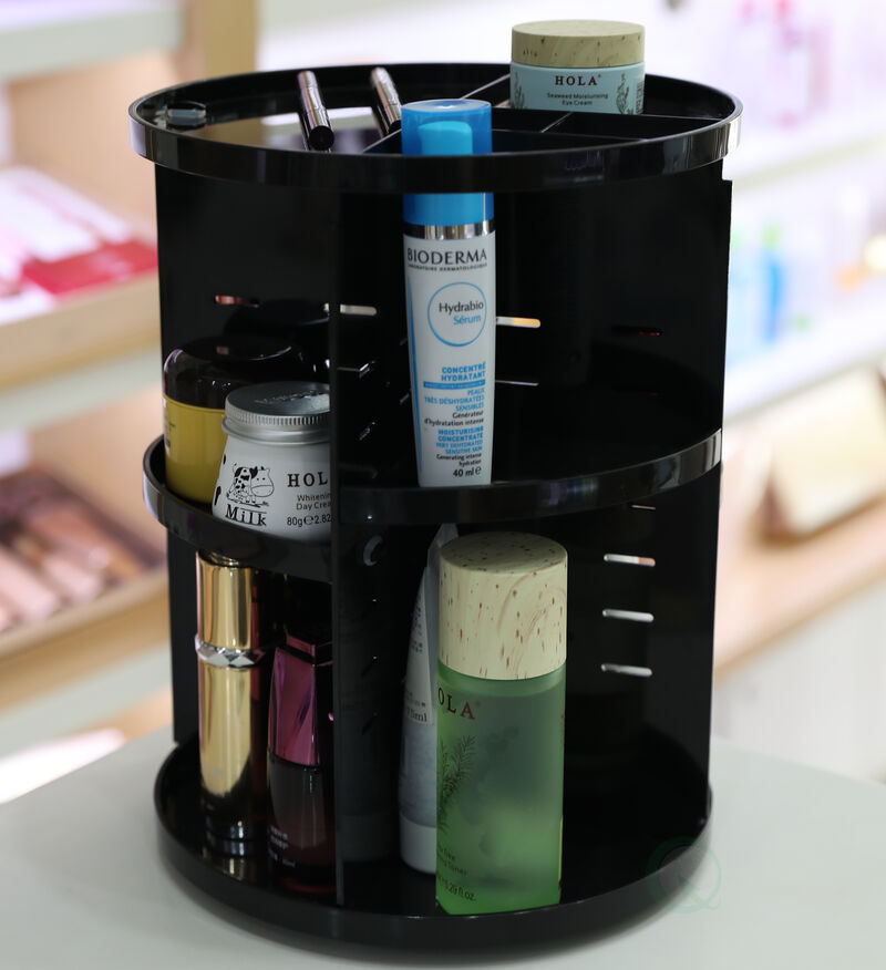 Rotating Cosmetic Storage Tower, Makeup Organizer