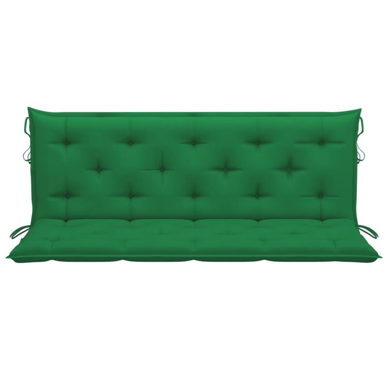 vidaXL Cushion for Swing Chair Green 59.1" Fabric