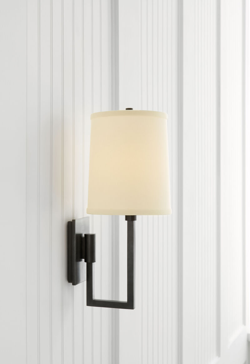 Aspect Library Sconce in Bronze