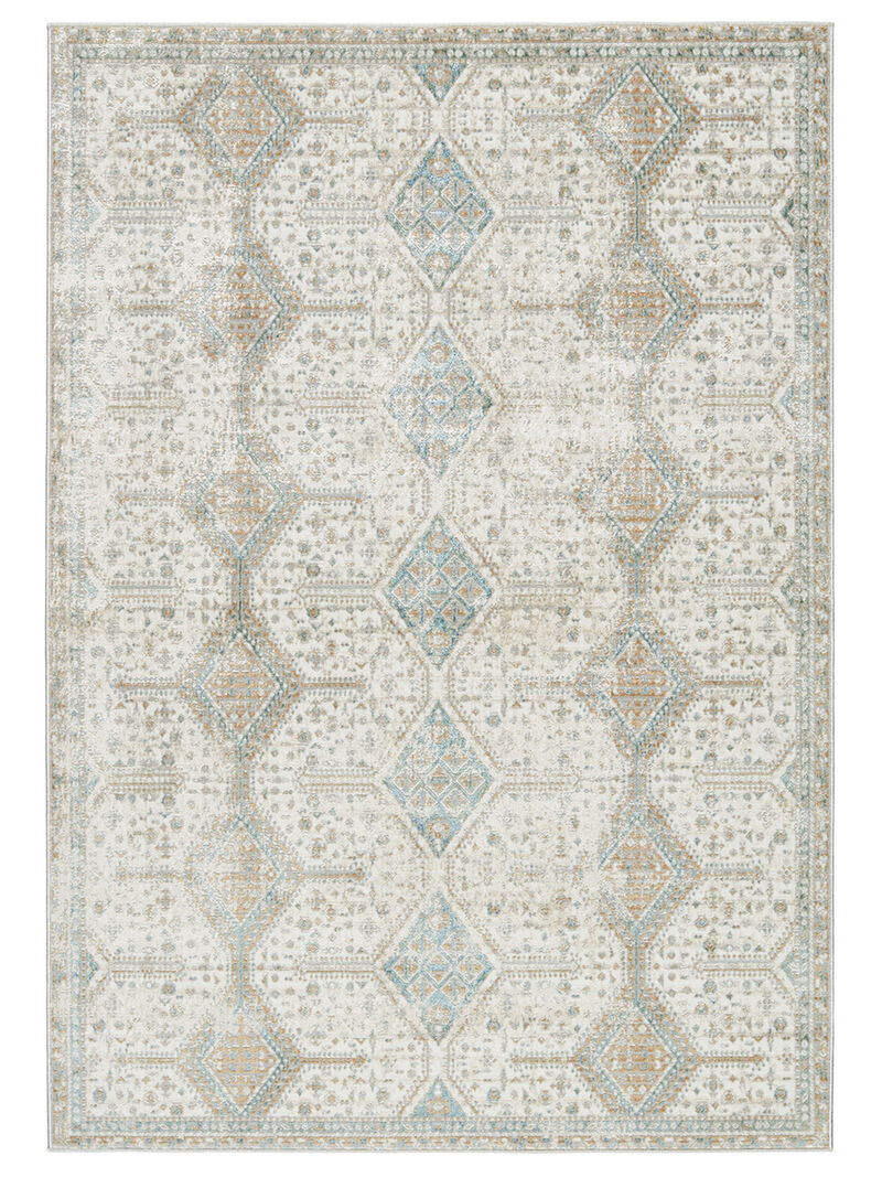 Melo Roane Yellow/Gold 5'3" x 8' Rug
