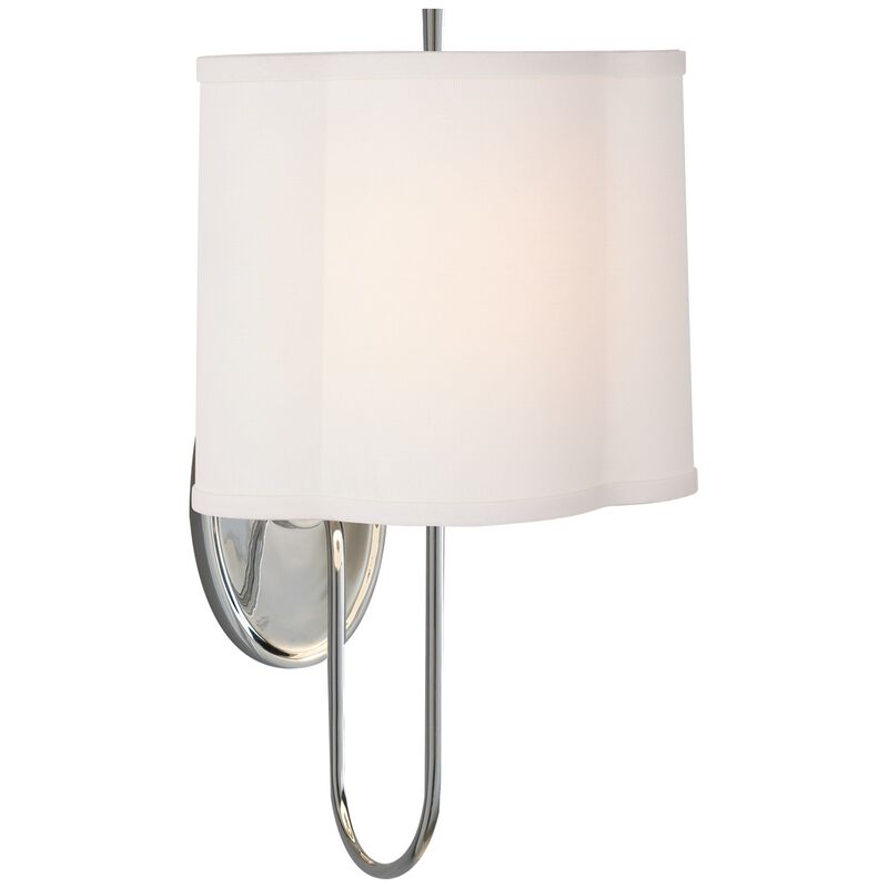 Simple Scallop Wall Sconce