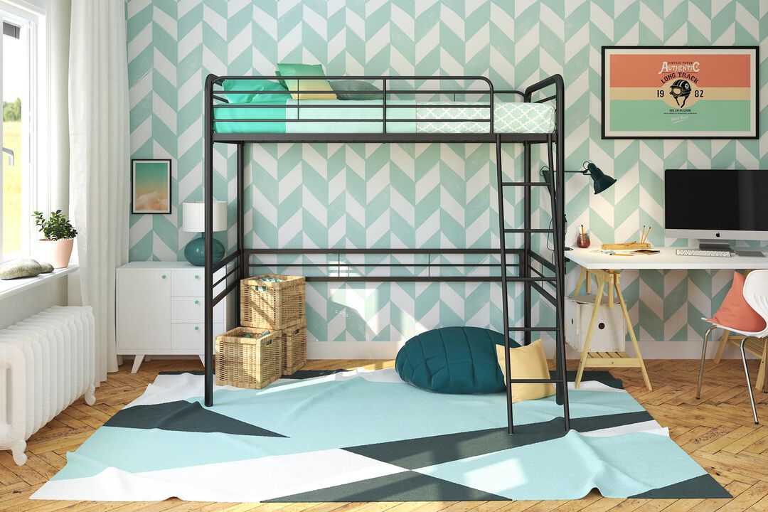 Tiana Metal Loft Bed