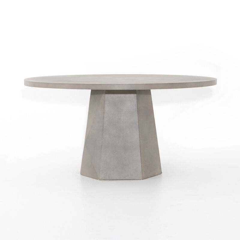 Bowman Outdoor Dining Table - Grey Concrete