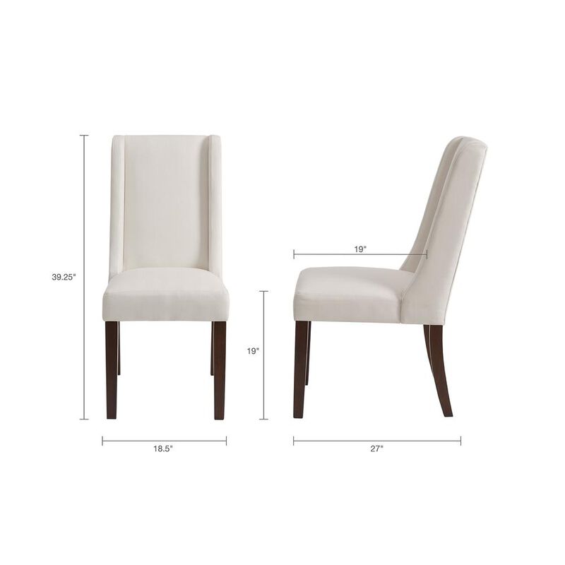 Madison Park Brody Wing Dining Chair (Set of 2)