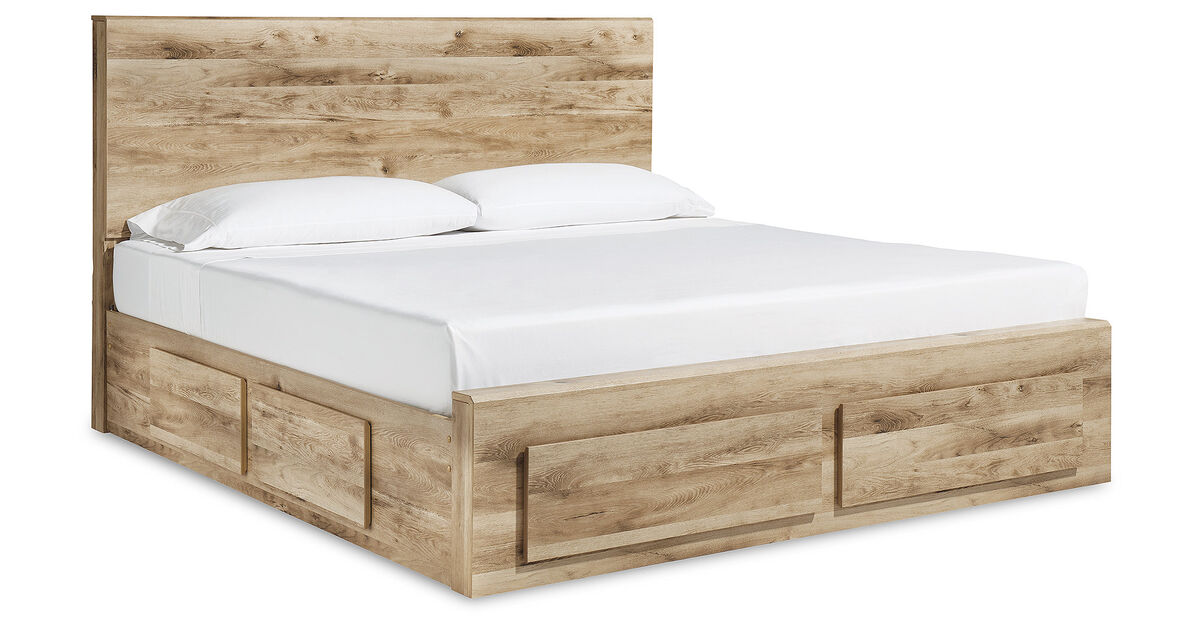 Hyanna Queen Panel Storage Bed