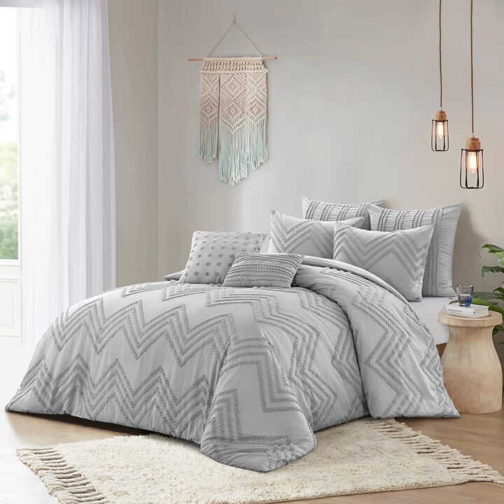 Grace Living Anvika 7pc-King and Queen, 5pc-Twin Duvet Set