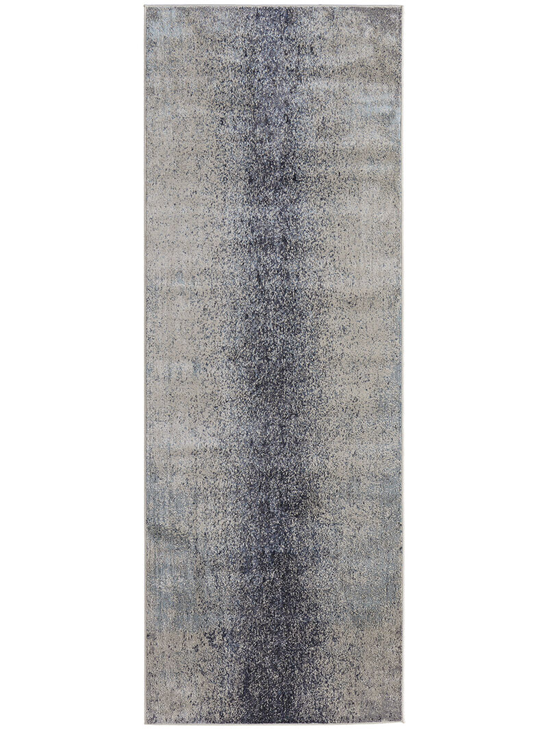 Astra 39L2F Ivory/Blue 2'10" x 7'10" Rug