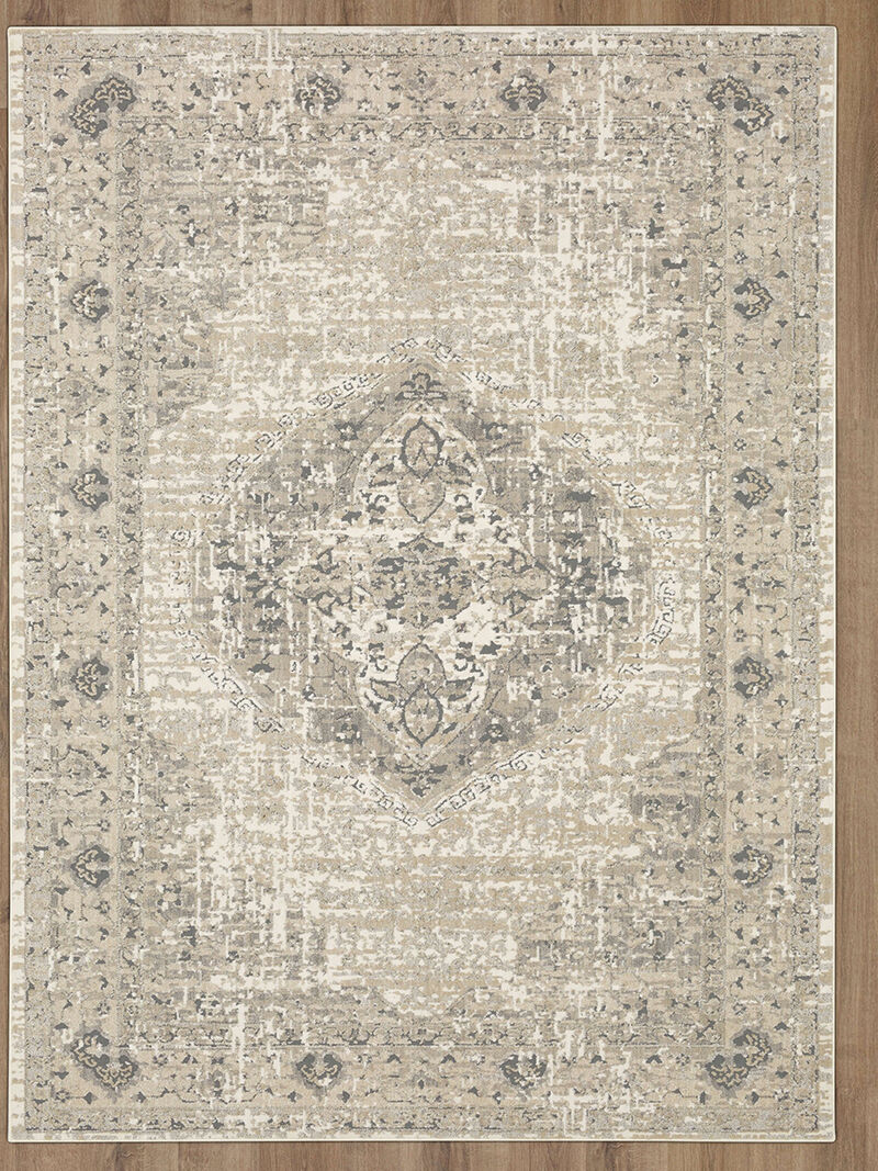 Zephyr Acropolis Alabaster 5' 3" X 7' 10" Rug