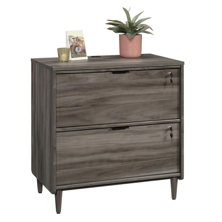 Belen Kox Contemporary Jet Acacia Lateral File, Belen Kox