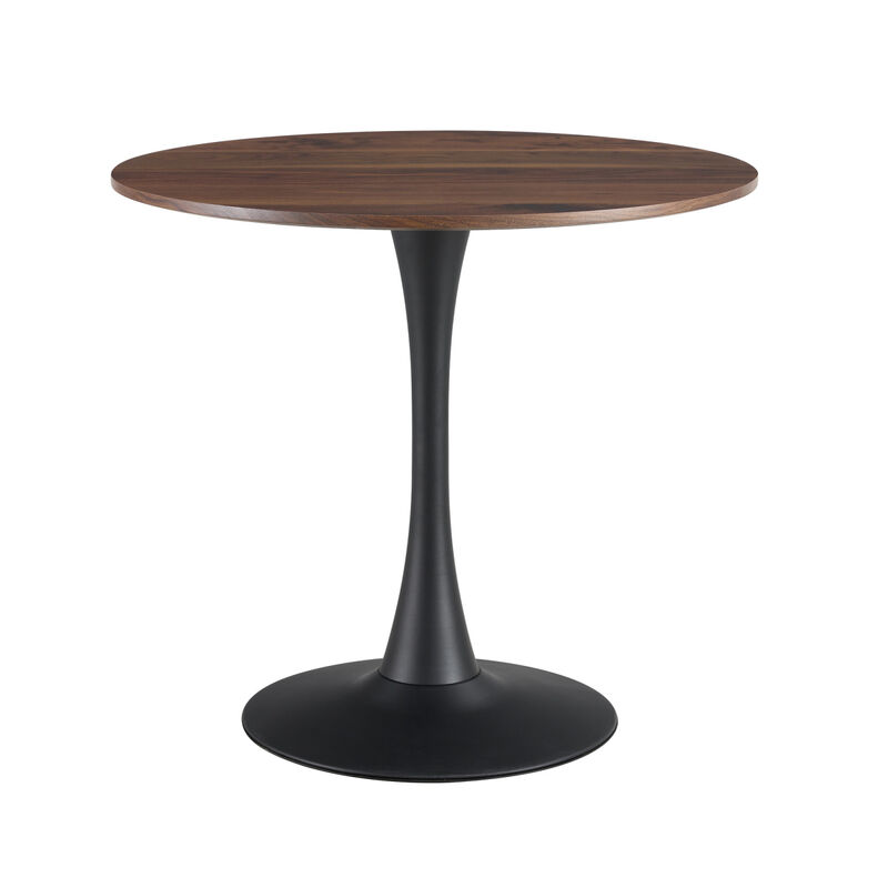 TULIP DINING TABLE, ROUND, 80cm Nature Wood, 1pc per ctn