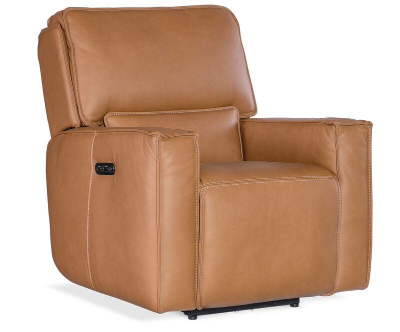 Miles Zero Gravity Power Recliner in Brown