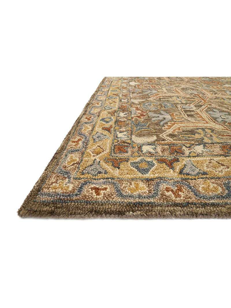 Victoria VK01 Walnut/Multi 7'9" x 9'9" Rug