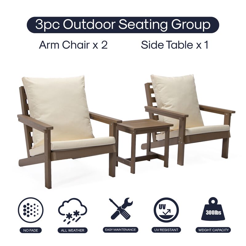 Inspired Home Xenia  Outdoor Seating Group