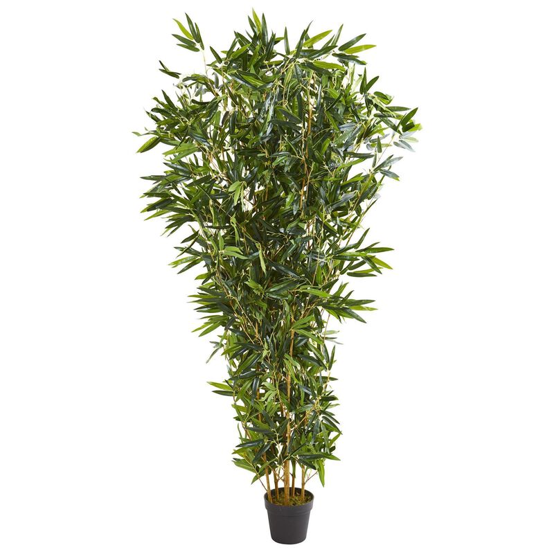 Nearly Natural 6-ft Bamboo Artificial Tree (Real Touch) UV Resistant