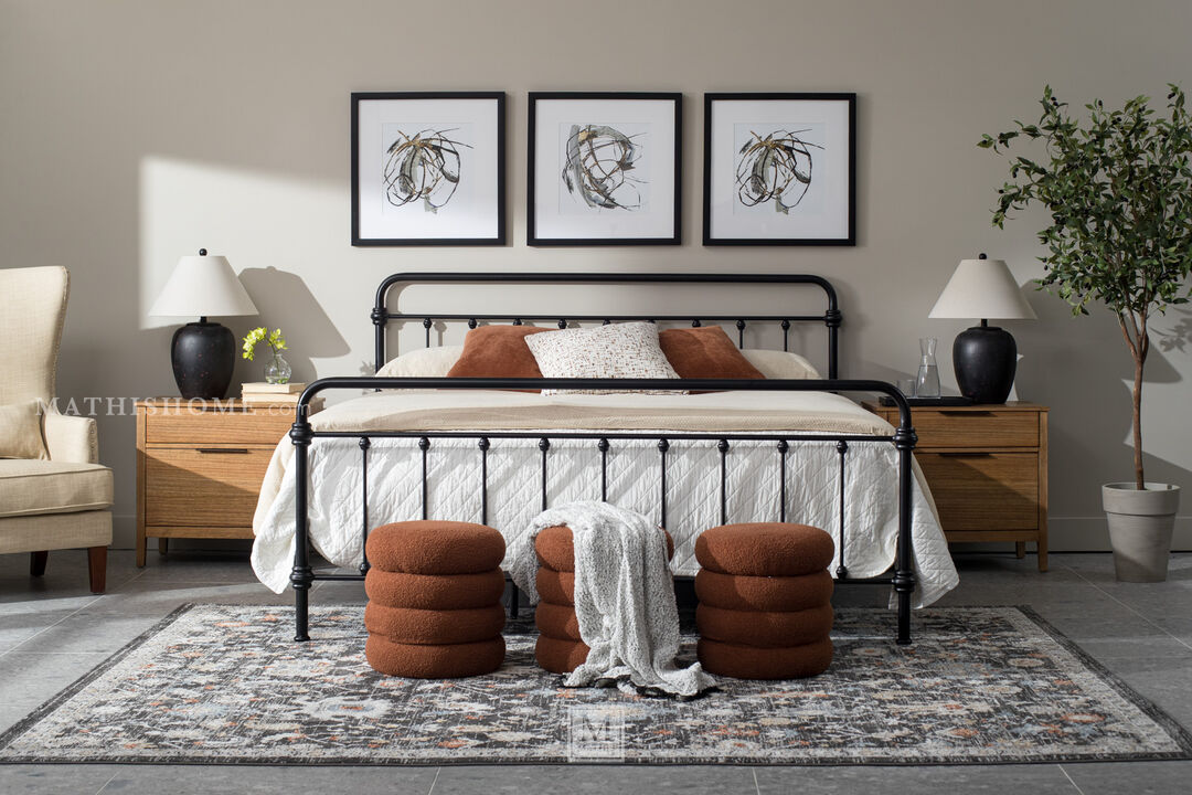 Cyrus 2 Drawer Nightstand