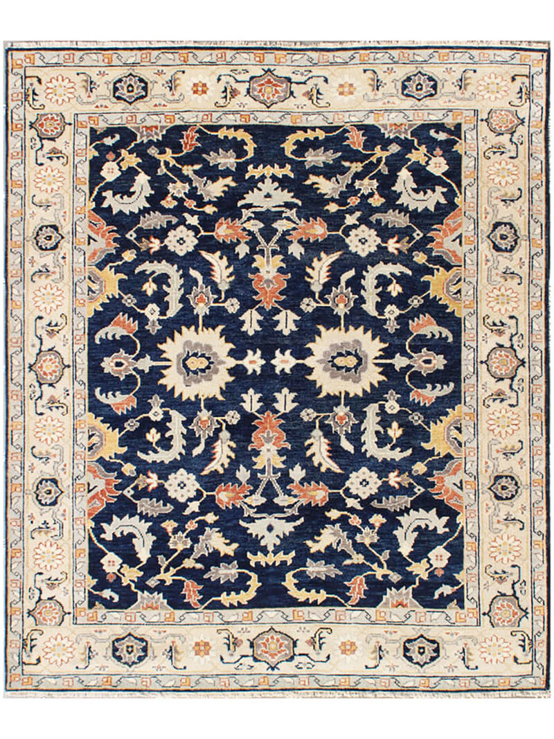 Polaris POL42570 Navy 9" x 12" Rug